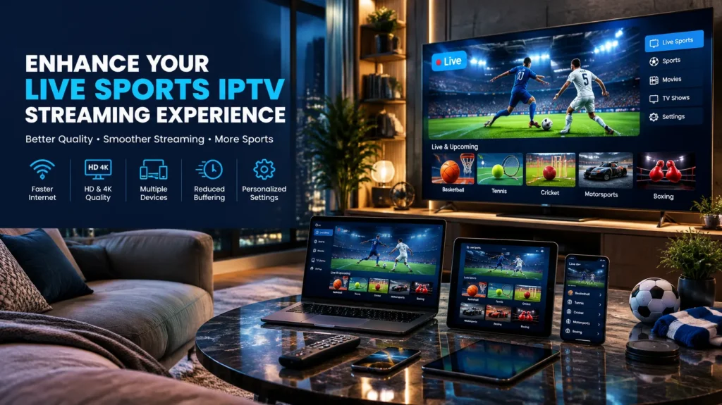 Enhance Live Sports IPTV
