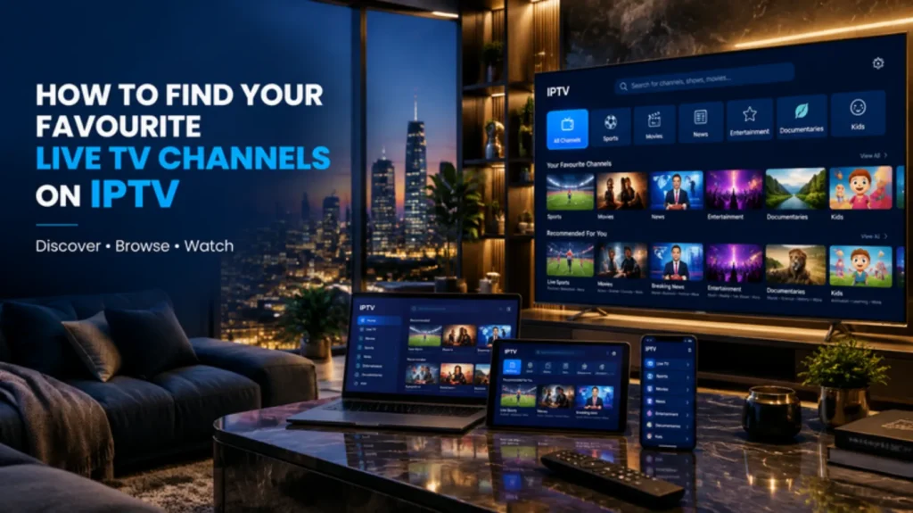 Favourite TV channels on IPTV
