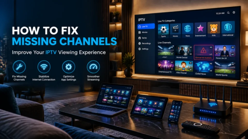 Fix Missing IPTV Channels