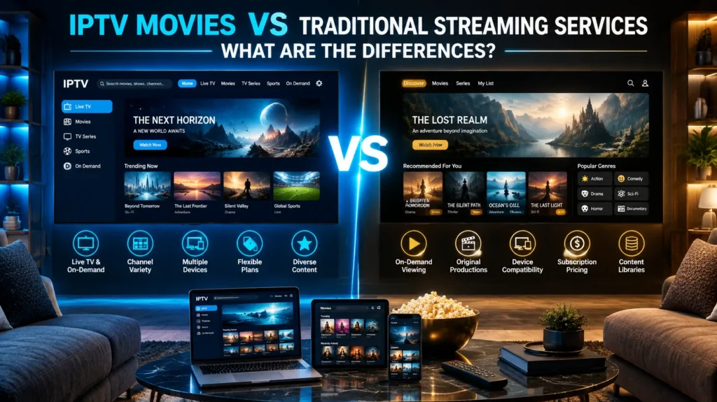 IPTV Movies vs Streaming