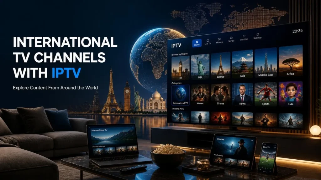 International TV channels IPTV