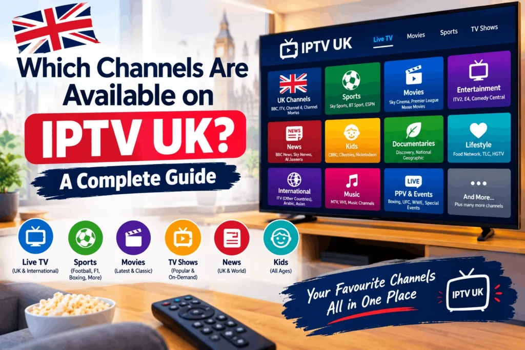 IPTV UK channels