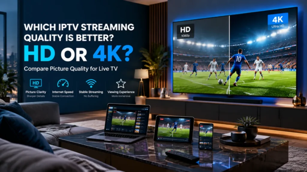 HD vs 4K IPTV